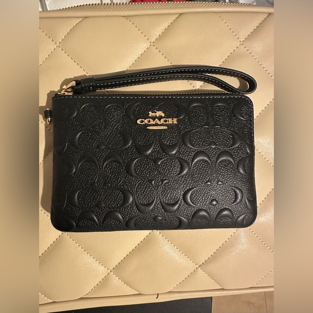 LOW START NWOB Coach Wristlet